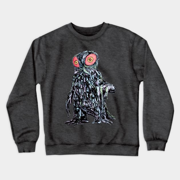 Pollution Kaiju Crewneck Sweatshirt by CheeseHasselberger